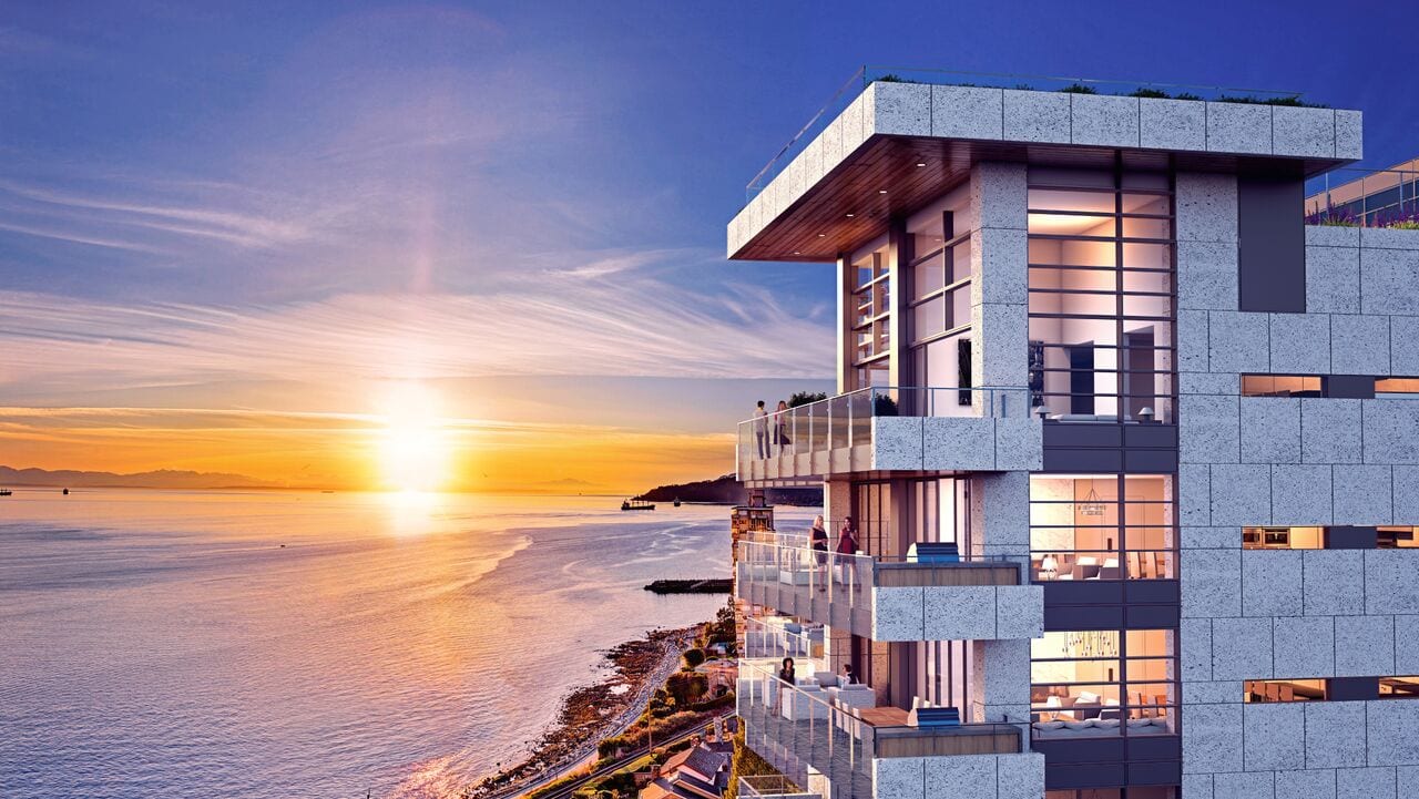 West Vancouver Bellevue Luxury Condos by Cressey Development West