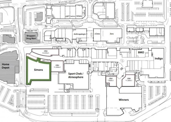 Park Royal Shopping Mall South Mall Plan Revealed