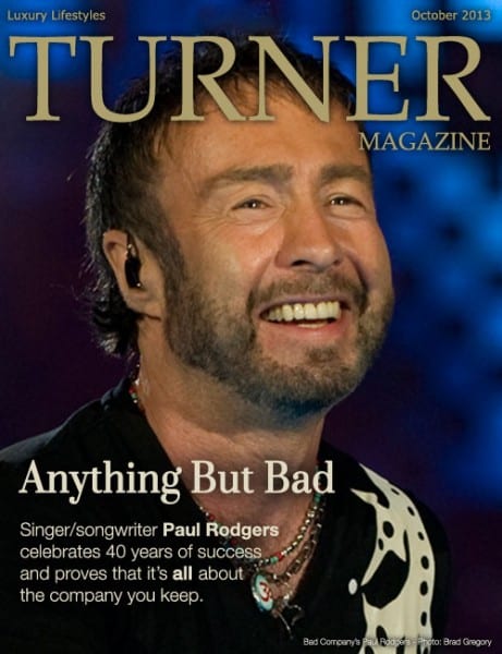 Turner Magazine Cover - Paul Rodgers of Bad Company