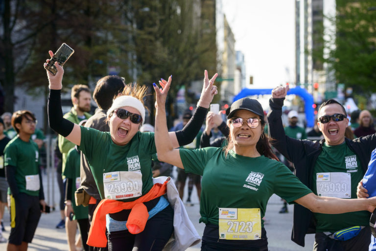 Vancouver Sun Run 2023 West Vancouver, BC